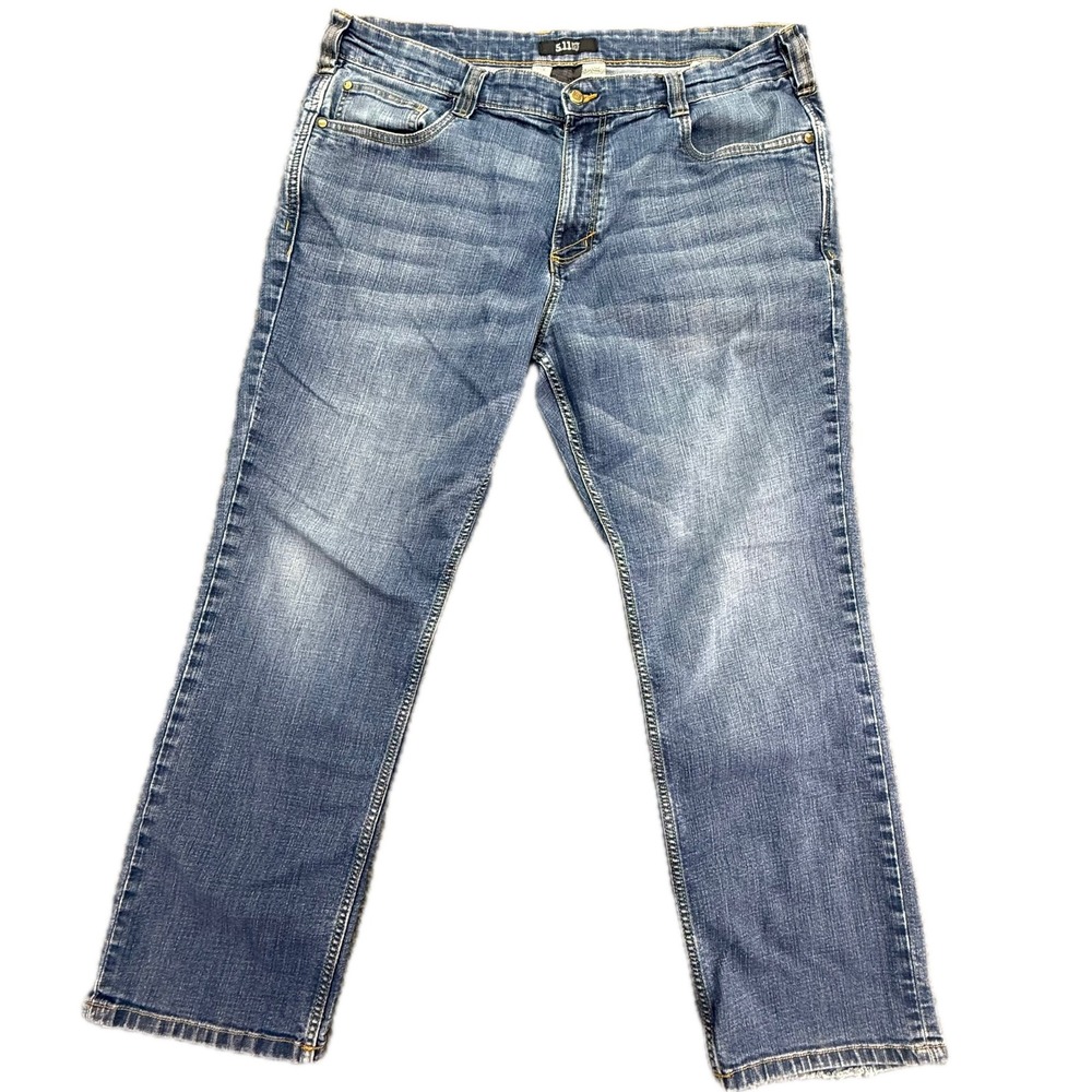 5.11 Tactical Mens Jeans Size 40x30 Blue Denim Straight Fit Work Pants
